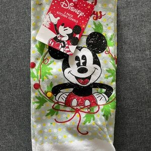 Mickey Christmas Hand Towels